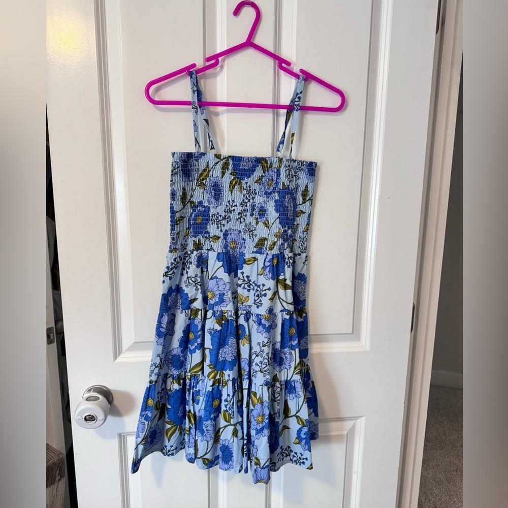 Steve Madden Blue floral cotton dress